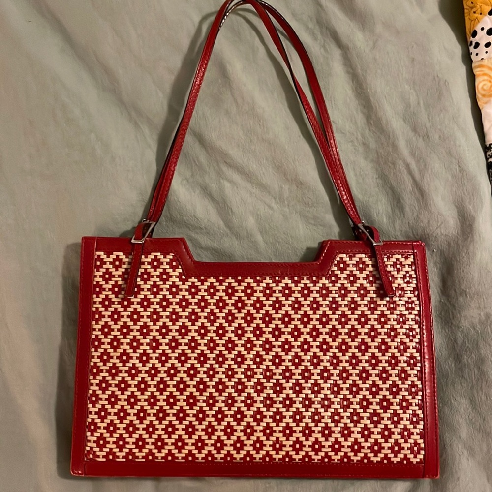 Bruno Magli woven purse